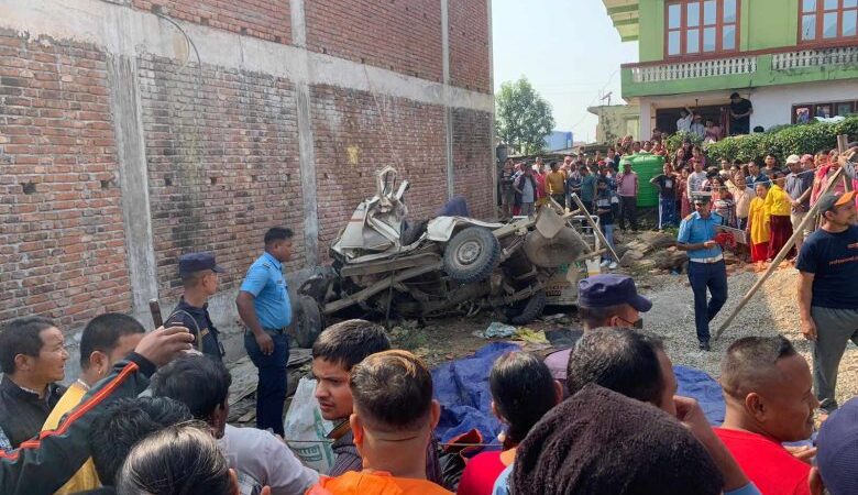 जीप दुर्घटना अपडेट : मृतकको सङ्ख्या सात पुग्यो
