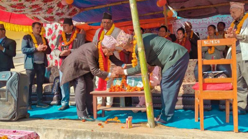 पृथ्वी हिरण्य उ.मा.वि. को  ६४ औं वार्षिकोत्सब