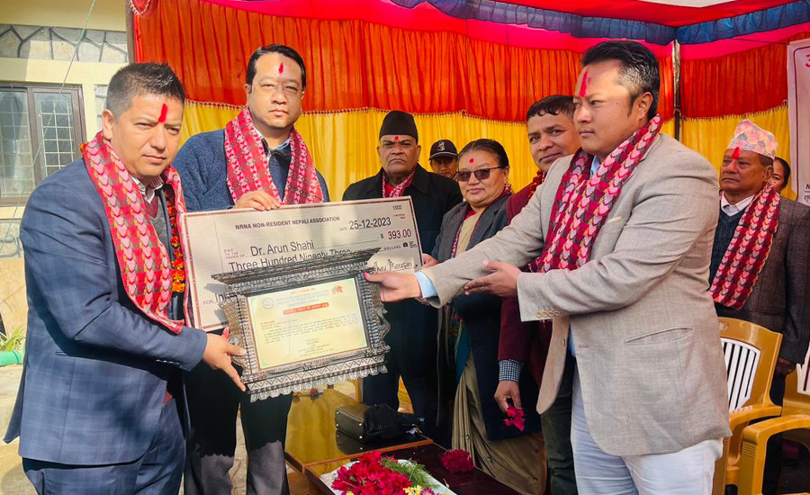 अन्तर्राष्ट्रिय स्वास्थ्य सेवा पुरस्कारबाट डा.अरुण शाही सम्मानित अन्तर्राष्ट्रिय स्वास्थ्य सेवा पुरस्कारबाट डा.अरुण शाही सम्मानित