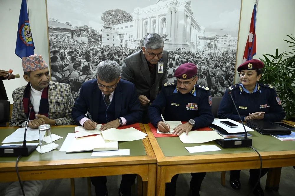 प्रहरी अस्पताल र काठमाडौं विश्वविद्यालयबीच साझेदारी प्रहरी अस्पताल र काठमाडौं विश्वविद्यालयबीच साझेदारी