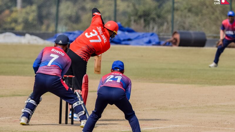 निखिल र नवनितको अर्धशतकमा नेपाल ‘ए’लाई हराउँदै क्यानडा-११ को विजयी सुरुवात निखिल र नवनितको अर्धशतकमा नेपाल ‘ए’लाई हराउँदै क्यानडा-११ को विजयी सुरुवात