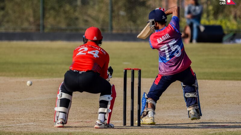 बसिर र सन्दीपको शानदार प्रदर्शनमा क्यानडा-११ विरुद्ध नेपाल ‘ए’ को रोमाञ्चक जित,सिरिज १-१ को बराबरीमा