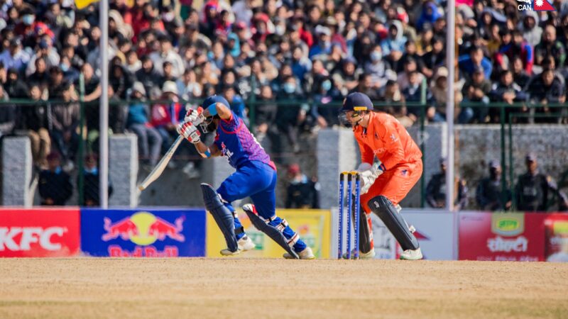 दीपेन्द्रको सनसनीपूर्ण ब्याटिङका बाबजुद नेदरल्याण्ड्ससँग नेपाल पराजित