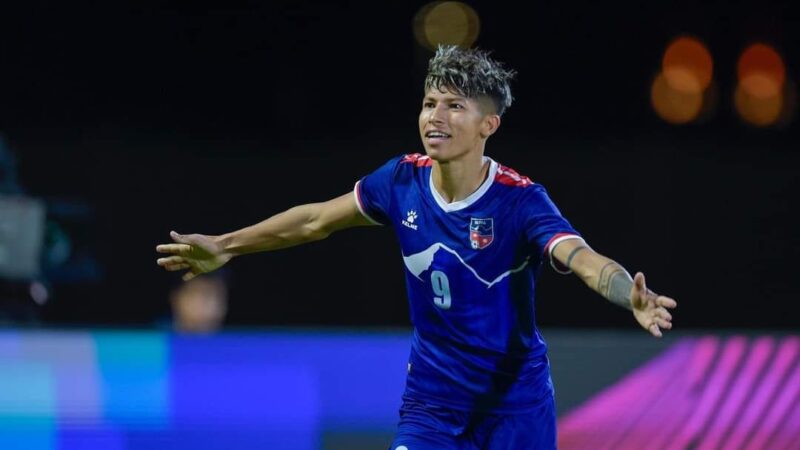 ‘साम्बा’को अर्को कीर्तिमान: बनिन् दक्षिण एसियाकै सर्वाधिक गोलकर्ता