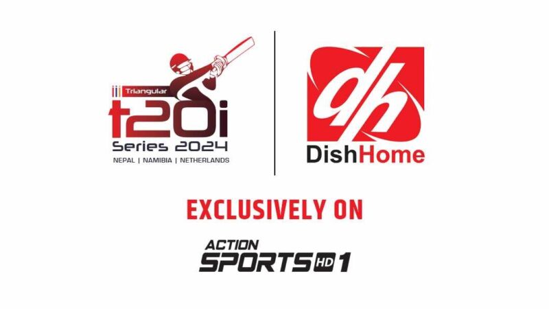 नेपाल, नामिबिया र नेदरल्याण्ड्सबीचको टी २० सिरिज पनि एक्सन स्पोर्टसमा