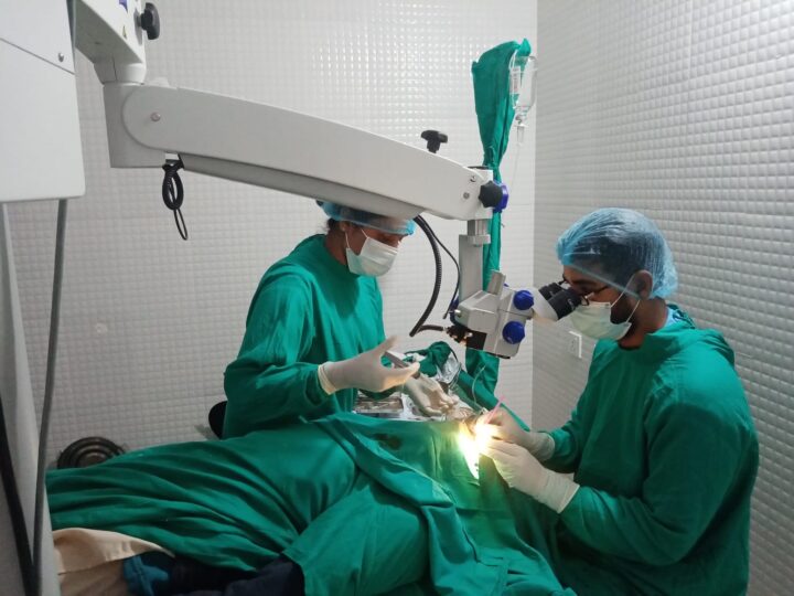 निःशुल्क आँखा शिविरबाट ८९ जनाको शल्यक्रिया