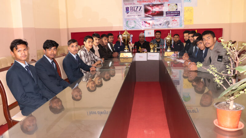 नेविसंघ कोटेश्वर क्याम्पसद्वारा अन्तर-कलेज फुटसल कम्पिटिसन आयोजना