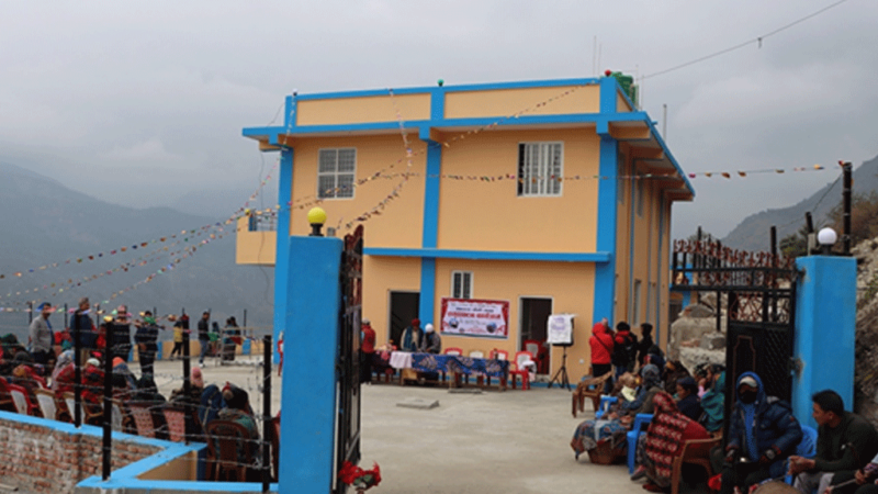 दग्नाम स्वास्थ्यचौकीको भवन निर्माण