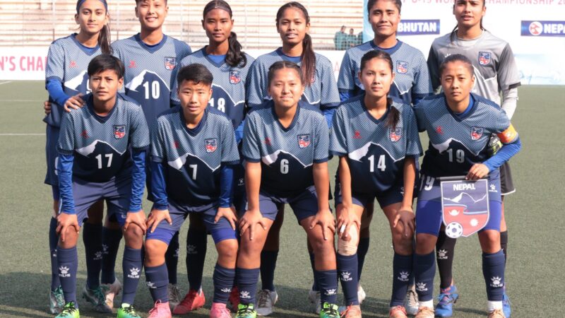 साफ यू–१९ महिला फुटबलः आज भारत विरुद्ध खेल्दै नेपाल साफ यू–१९ महिला फुटबलः आज भारत विरुद्ध खेल्दै नेपाल