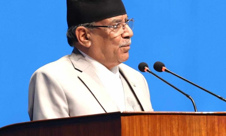प्रधानमन्त्री प्रचण्डले बुधबार विश्वासको मत लिनुहुने प्रधानमन्त्री प्रचण्डले बुधबार विश्वासको मत लिनुहुने