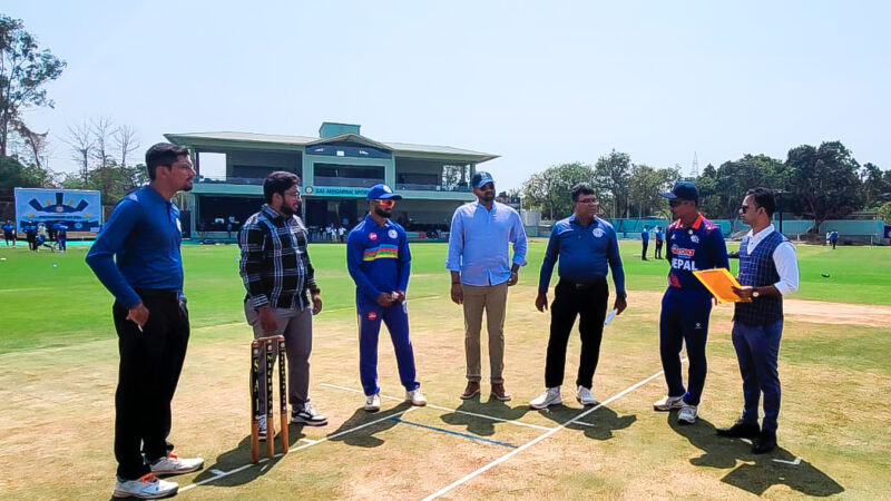 गुजरातले दियो नेपाललाई ९९ रनको सामान्य लक्ष्य