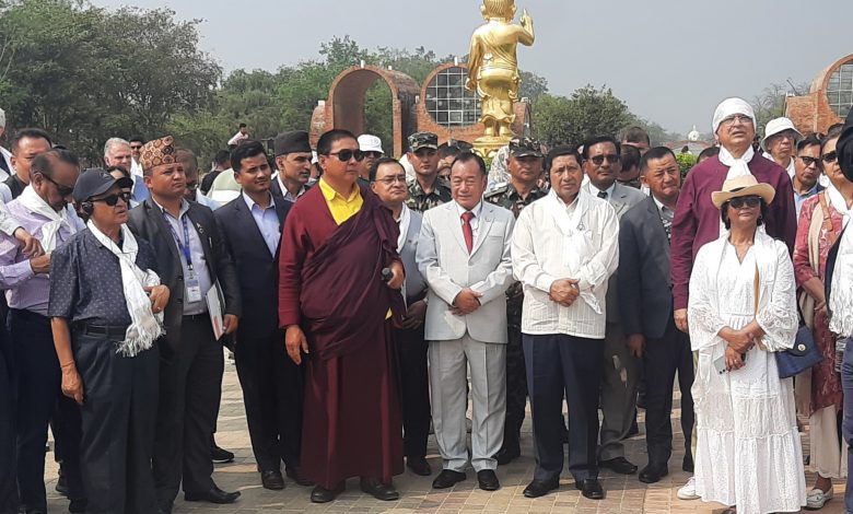बुद्ध जन्मस्थल लुम्बिनीबाट राजदूत वाणिज्यदूतले गरे समृद्धिका लागि विश्व शान्तिको अपील बुद्ध जन्मस्थल लुम्बिनीबाट राजदूत वाणिज्यदूतले गरे समृद्धिका लागि विश्व शान्तिको अपील
