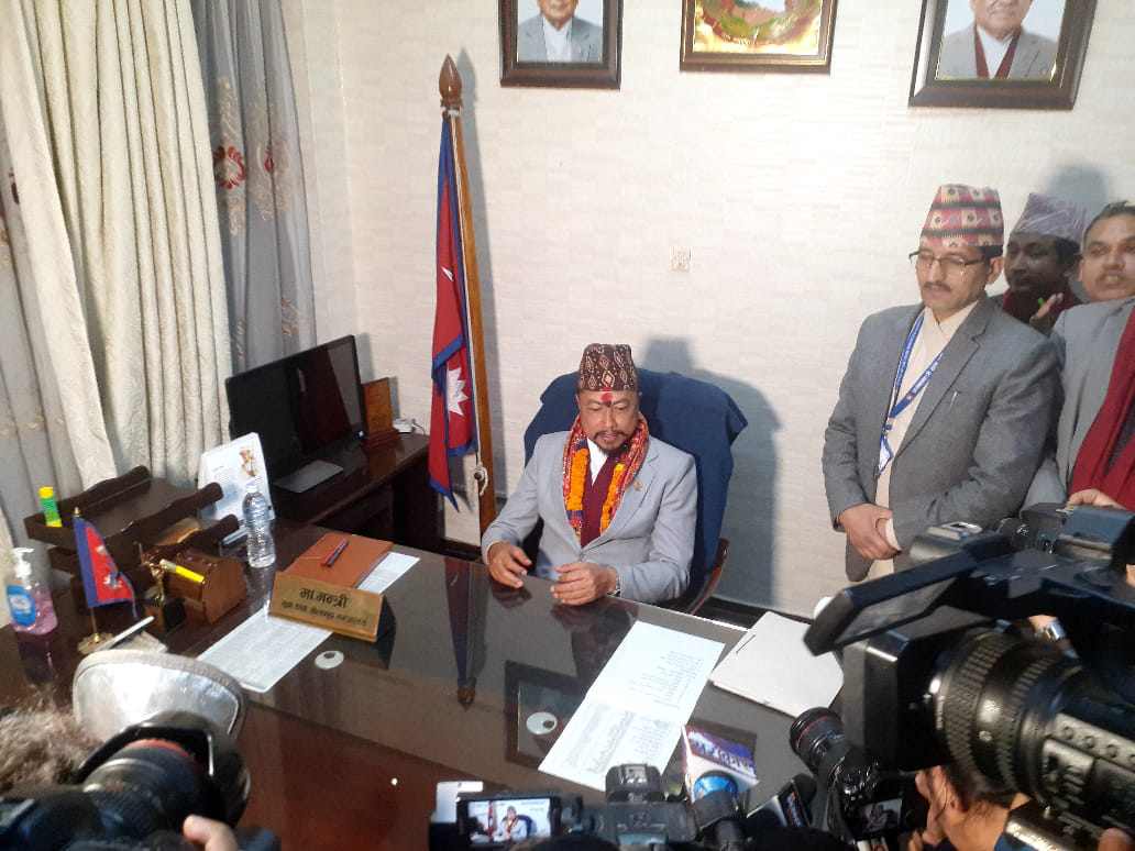 खेल क्षेत्रलाई अन्तर्राष्ट्रिय जगतसम्म पु¥याउन सक्दो प्रयास गर्ने मन्त्री श्रेष्ठको प्रतिबद्धता खेल क्षेत्रलाई अन्तर्राष्ट्रिय जगतसम्म पु¥याउन सक्दो प्रयास गर्ने मन्त्री श्रेष्ठको प्रतिबद्धता