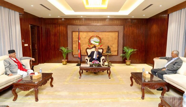 बालुवाटार बैठक: टिआरसी विधेयकमा सहमतिको प्रयास बालुवाटार बैठक: टिआरसी विधेयकमा सहमतिको प्रयास