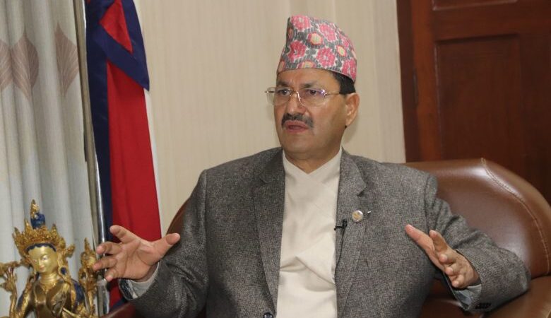 रुस-युक्रेन द्वन्द्वमा फसेका नेपालीलाई स्वदेश फर्काउन सरकार प्रयासरत: मन्त्री साउद रुस-युक्रेन द्वन्द्वमा फसेका नेपालीलाई स्वदेश फर्काउन सरकार प्रयासरत: मन्त्री साउद