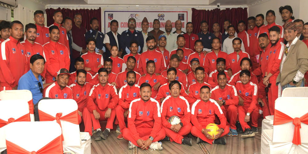फुटबलको विकासका लागि ‘एन्फा कम्युनिटी कोचिङ’ फुटबलको विकासका लागि ‘एन्फा कम्युनिटी कोचिङ’