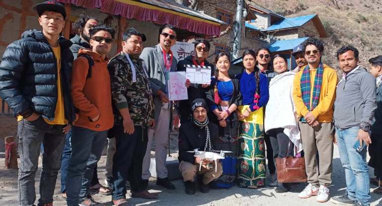 ‘द्रौपदी’ को डोल्पाबाट छायांकन सुरु ‘द्रौपदी’ को डोल्पाबाट छायांकन सुरु