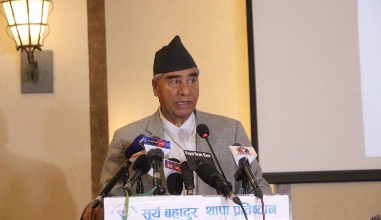 राजतन्त्र फर्कने कुरा असम्भवः सभापति देउवा