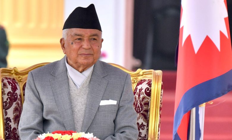 देशको अर्थतन्त्र आत्मनिर्भर बनाउन जुटौँ- राष्ट्रपति पौडेल देशको अर्थतन्त्र आत्मनिर्भर बनाउन जुटौँ- राष्ट्रपति पौडेल