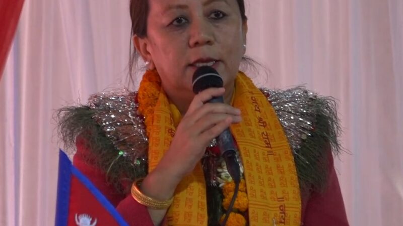 कोटिहोम महायज्ञको दर्शन पूर्वजन्मको पुण्यको फल : गण्डकी प्रदेश सभा सदस्य सरस्वती गुरुङ