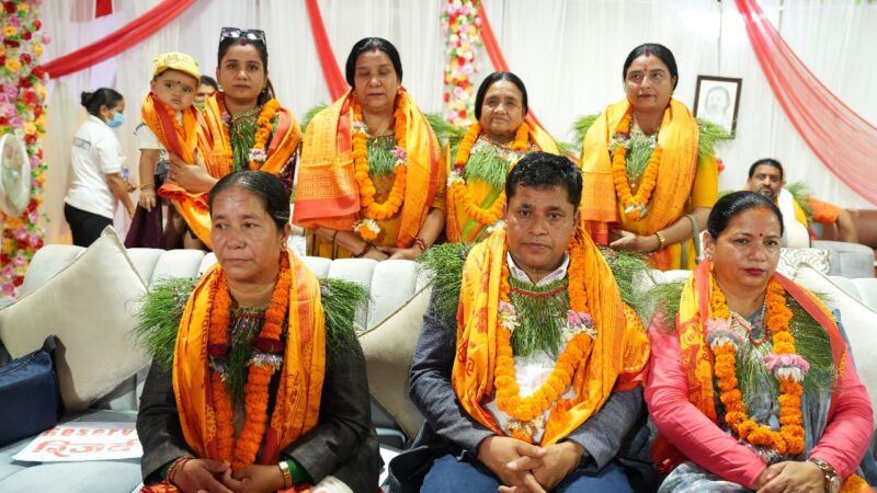 कोटिहोममा जनप्रतिनिधिको उपस्थिति बढ्दै, स्याङ्जाका पालिकाबाट आर्थिक सहयोग घोषणा कोटिहोममा जनप्रतिनिधिको उपस्थिति बढ्दै, स्याङ्जाका पालिकाबाट आर्थिक सहयोग घोषणा