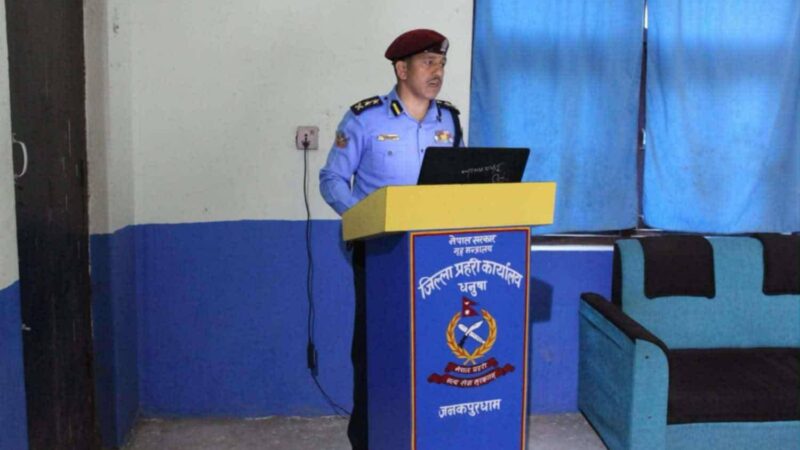 निष्ठावान प्रहरिको परिचय कमाउदै: तिवारी