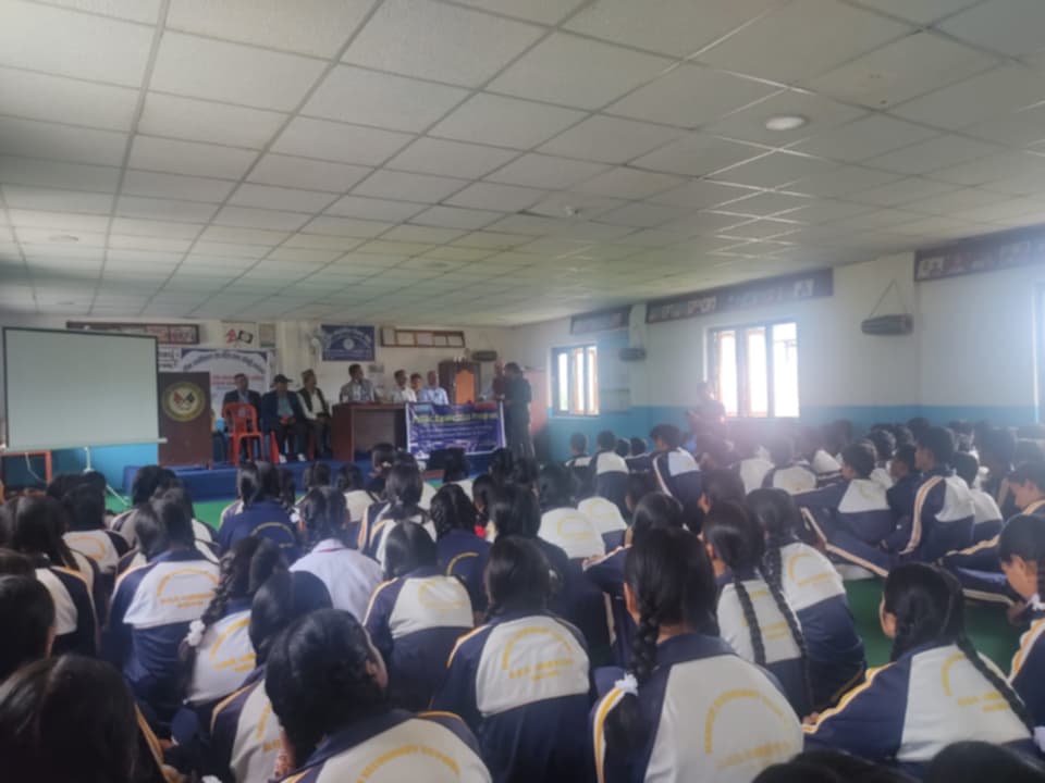 क्यान्सर काउन्सिल नेपालको आयोजनामा बाग्लुङमा एक दिवसीय स्वास्थ्यमूलक कार्यक्रम सम्पन्न क्यान्सर काउन्सिल नेपालको आयोजनामा बाग्लुङमा एक दिवसीय स्वास्थ्यमूलक कार्यक्रम सम्पन्न