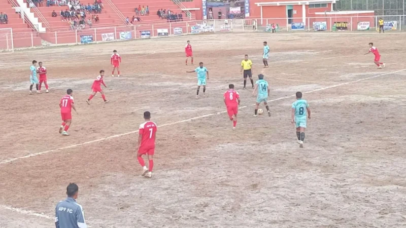 भोजपुर गोल्डकप : जर्जियन भारतलाई पराजित गर्दै एपीएफ फाइनल प्रवेश