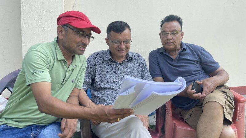 बेनीशा र नरेनको ‘बिगुल’ चितवनमा बेनीशा र नरेनको ‘बिगुल’ चितवनमा