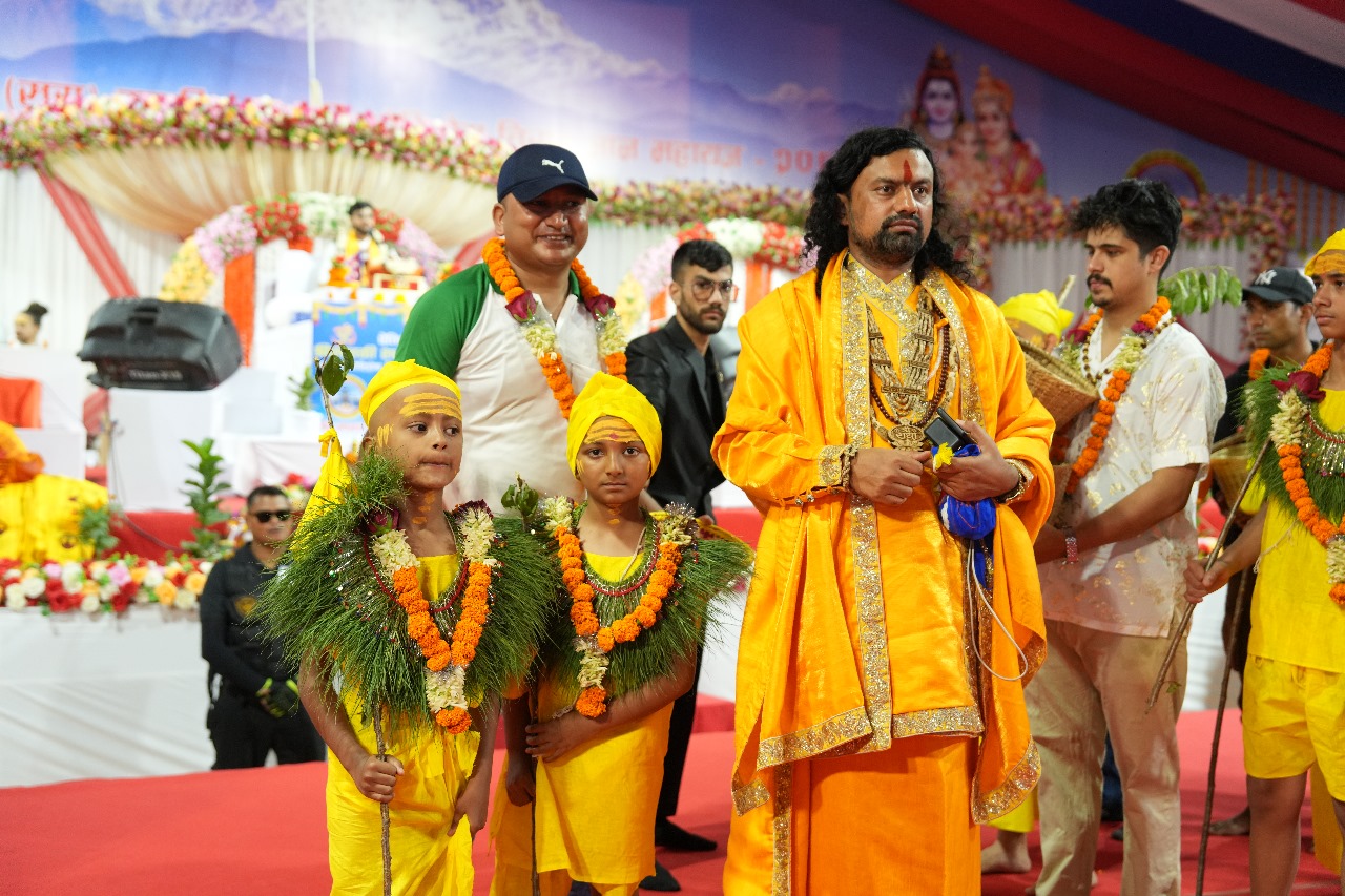 कोटीहोममा १२ जनाको सामुहिक व्रतवन्ध, हवन शुरु, कोटीहोममा १२ जनाको सामुहिक व्रतवन्ध, हवन शुरु,