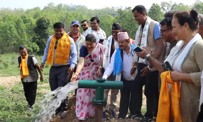 हर्दा खहरे बोरिङ सिचाइको उद्घाटन हर्दा खहरे बोरिङ सिचाइको उद्घाटन