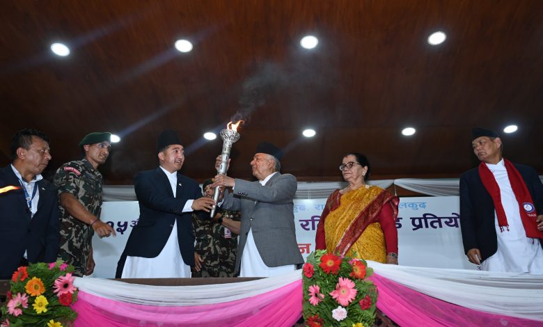 खेलाडी उत्पादनको प्रमुख र प्रारम्भिक जग भनेकै गाउँ र विद्यालय हुन : राष्ट्रपति पौडेल खेलाडी उत्पादनको प्रमुख र प्रारम्भिक जग भनेकै गाउँ र विद्यालय हुन : राष्ट्रपति पौडेल