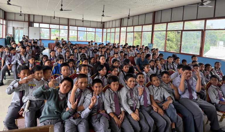 तिलिङगाटार विद्यालयमा चलचित्र साक्षरता कार्यक्रम तिलिङगाटार विद्यालयमा चलचित्र साक्षरता कार्यक्रम