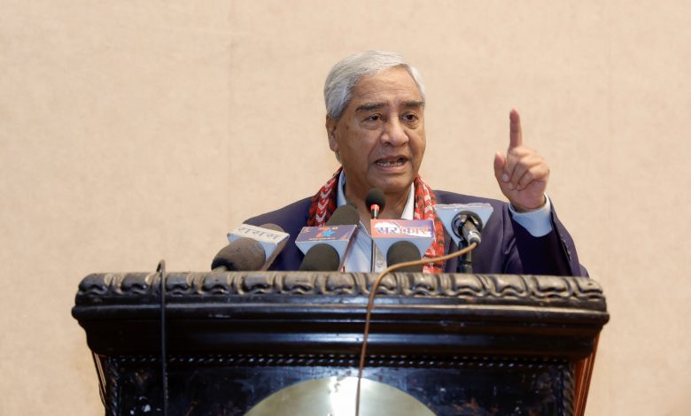 गणतन्त्रको स्थापना गर्न स्व गिरिजाप्रसाद कोइरालाको भूमिका महत्त्पूर्ण छः सभापति देउवा गणतन्त्रको स्थापना गर्न स्व गिरिजाप्रसाद कोइरालाको भूमिका महत्त्पूर्ण छः सभापति देउवा