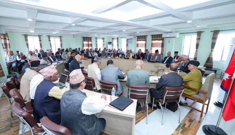 उपाध्यक्षको विधान संशोधन प्रस्तावमा छलफल