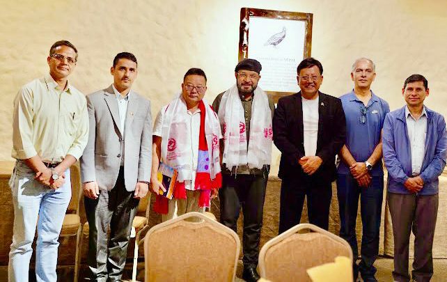 नेपाल–सिक्किम चलचित्र सहकार्य बलियो बनाउन टासी छिरिङ भुटियालाई औपचारिक स्वागत नेपाल–सिक्किम चलचित्र सहकार्य बलियो बनाउन टासी छिरिङ भुटियालाई औपचारिक स्वागत