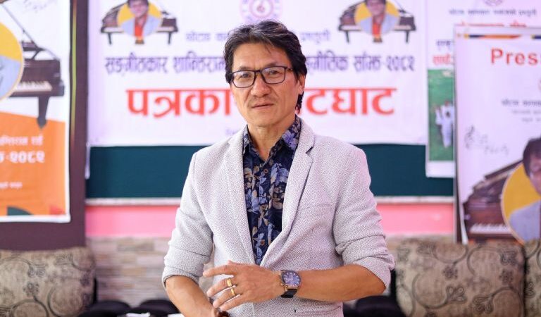 संगीतकार शान्तिराम राई एकल साँझ हुने
