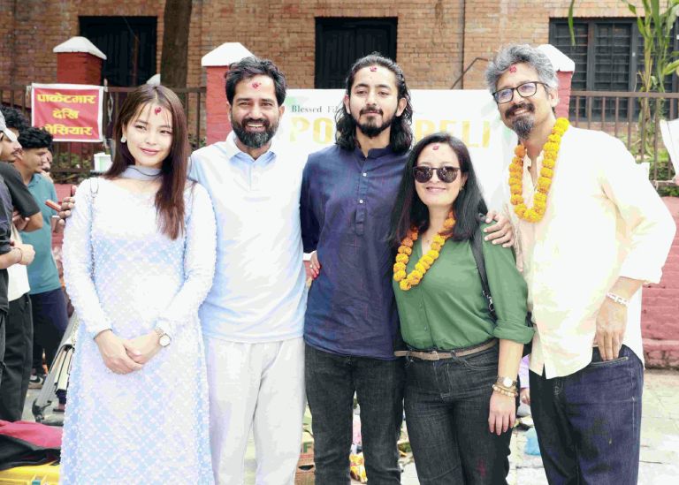 ‘पोखरेली मसिनो’ शुभमुहूर्त सम्पन्न, टिका पहाडी देखि परिक्षा सम्म