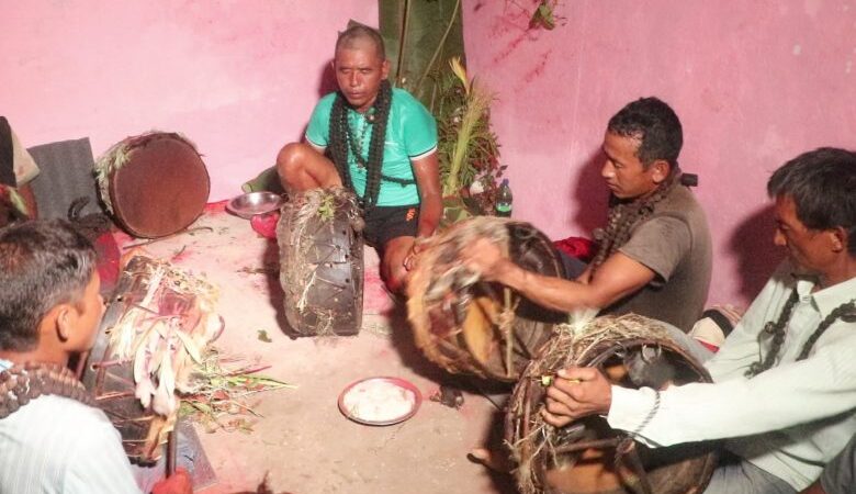 हिजोदेखि मनाए चेपाङ समुदायका मानिसहरूले न्वागी पर्व