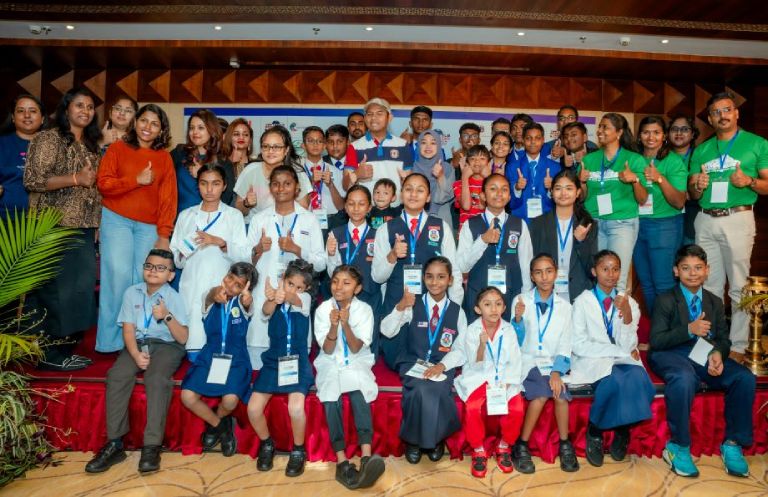 एकै थलोमा ९ देशका विधार्थीको विज्ञान प्रविधी सृजना प्रदर्शन एकै थलोमा ९ देशका विधार्थीको विज्ञान प्रविधी सृजना प्रदर्शन