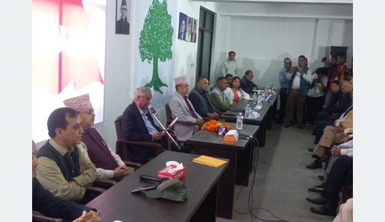 कांग्रेस कार्यवाहक सभापतिको जिम्मेवारी खड्कालाई