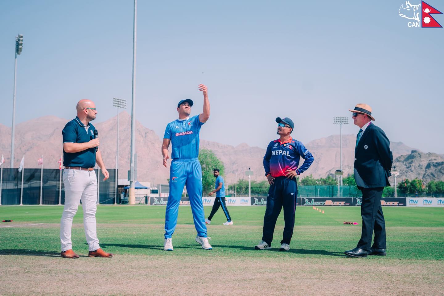 सामोआविरुद्धको खेलमा नेपालले पहिले ब्याटिङ गर्दै « रिपोर्टर्स नेपाल सामोआविरुद्धको खेलमा नेपालले पहिले ब्याटिङ गर्दै « रिपोर्टर्स नेपाल