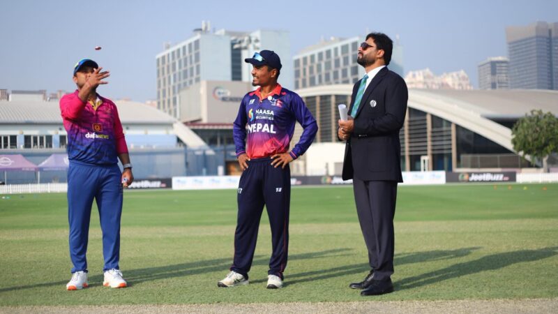 आइसिसी विश्वकप लिग-२ः नेपालद्वारा युएईसामु २३४ रनको लक्ष्य प्रस्तुत आइसिसी विश्वकप लिग-२ः नेपालद्वारा युएईसामु २३४ रनको लक्ष्य प्रस्तुत