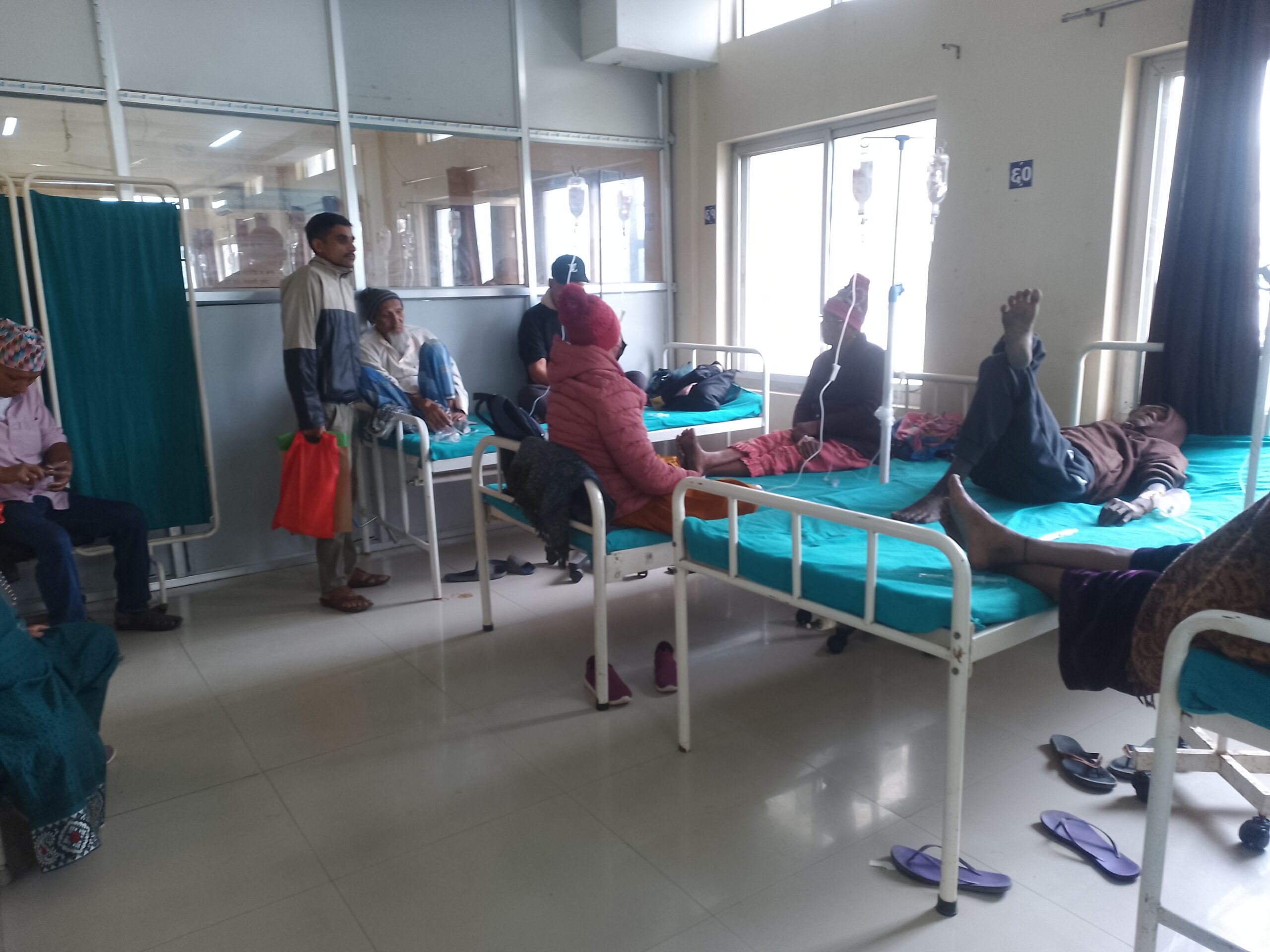 क्यान्सर अस्पतालमा शय्या पाउनै मुस्किल क्यान्सर अस्पतालमा शय्या पाउनै मुस्किल