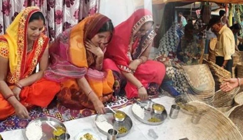 छठ पर्वअन्तर्गत पहिलो दिन नहाय खाय विधि सम्पन्न छठ पर्वअन्तर्गत पहिलो दिन नहाय खाय विधि सम्पन्न