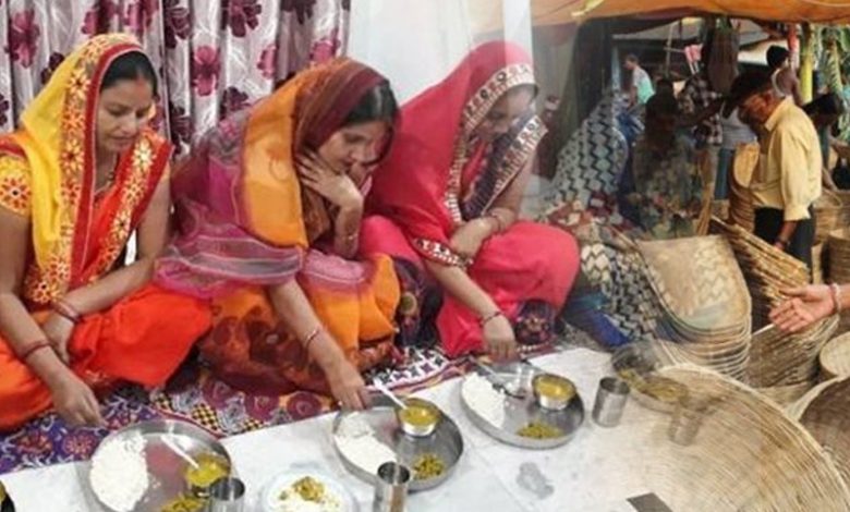 छठ पर्वअन्तर्गत पहिलो दिन नहाय खाय विधि सम्पन्न छठ पर्वअन्तर्गत पहिलो दिन नहाय खाय विधि सम्पन्न