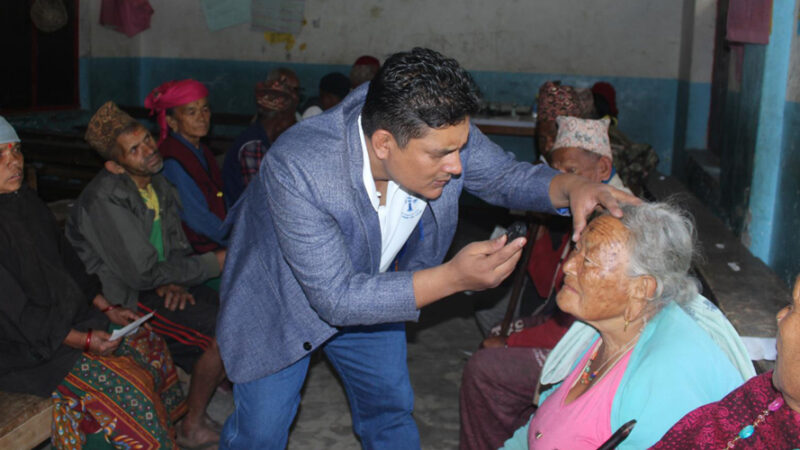 आँखा शिविरबाट तीन सय जना लाभान्वित « रिपोर्टर्स नेपाल आँखा शिविरबाट तीन सय जना लाभान्वित « रिपोर्टर्स नेपाल