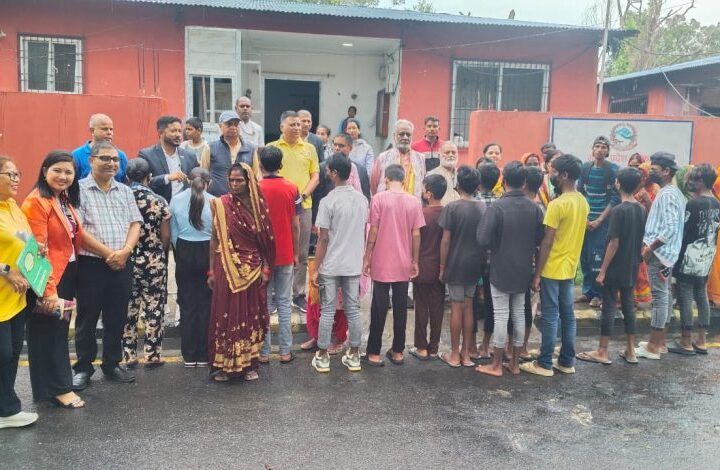 भारतबाट १६ बालबालिकाको उद्धार