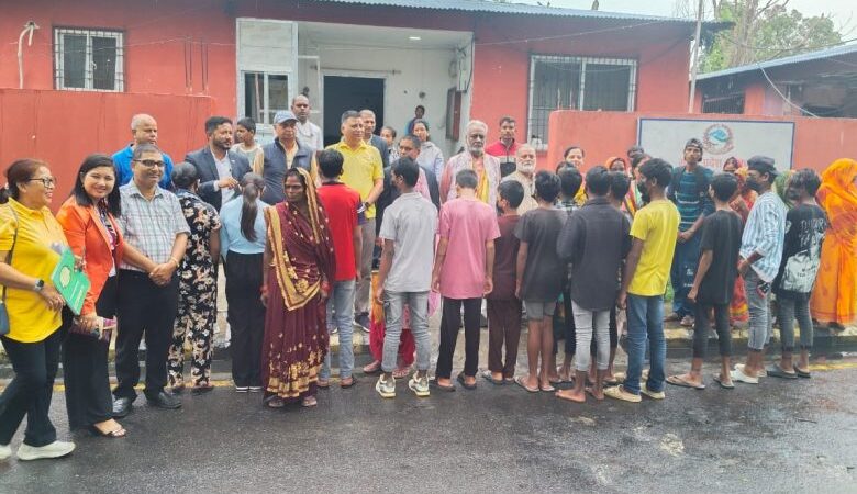 भारतबाट १६ बालबालिकाको उद्धार भारतबाट १६ बालबालिकाको उद्धार