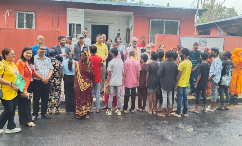 भारतबाट १६ बालबालिकाको उद्धार भारतबाट १६ बालबालिकाको उद्धार